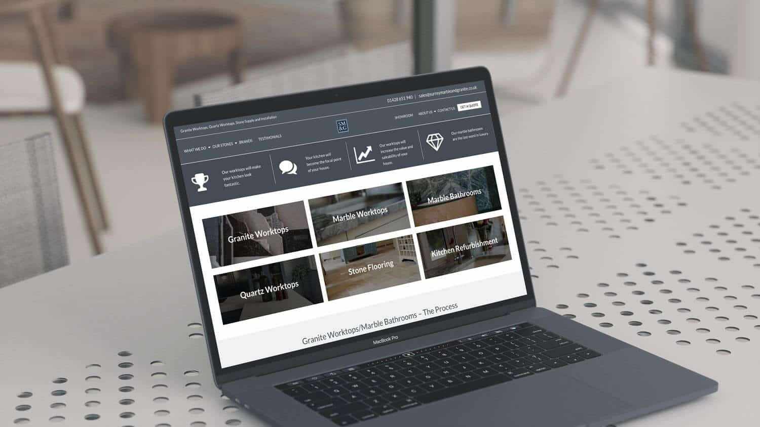 Surrey Marble & Granite Website
