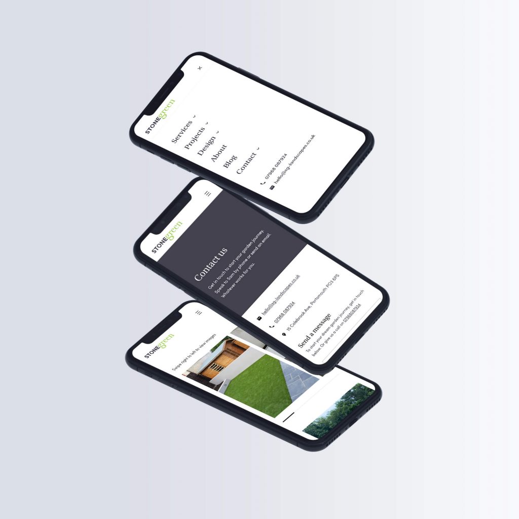 Stone Green - Mobile Responsive