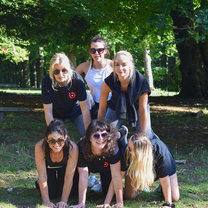 Boxchilli ladies during sports day