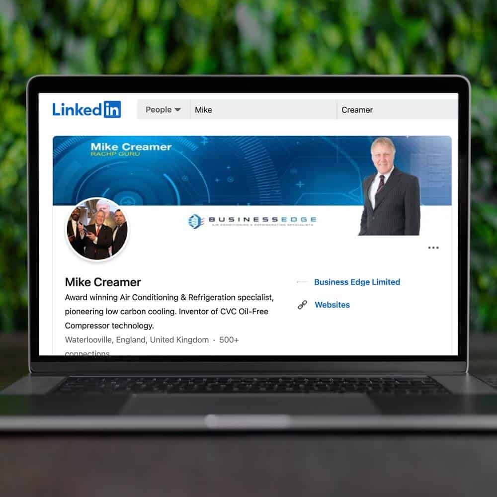 linkedin in management for business edge