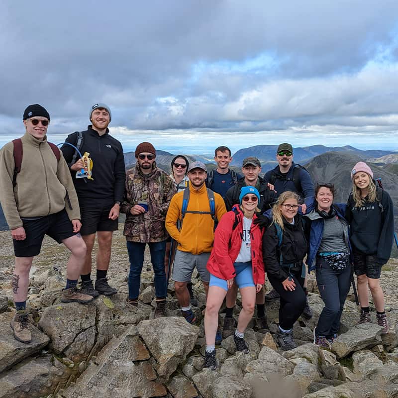 boxchilli team on Scafell Pike