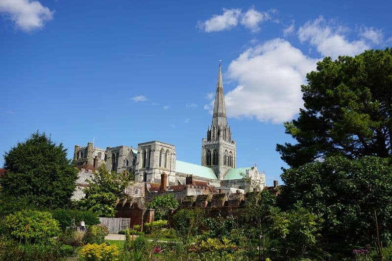 Chichester Cathedral, West Sussex near boxchilli digital marketing agency