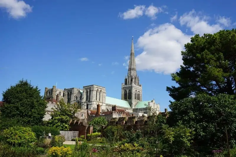 Chichester Cathedral in West Sussex near boxchilli digital marketing agency