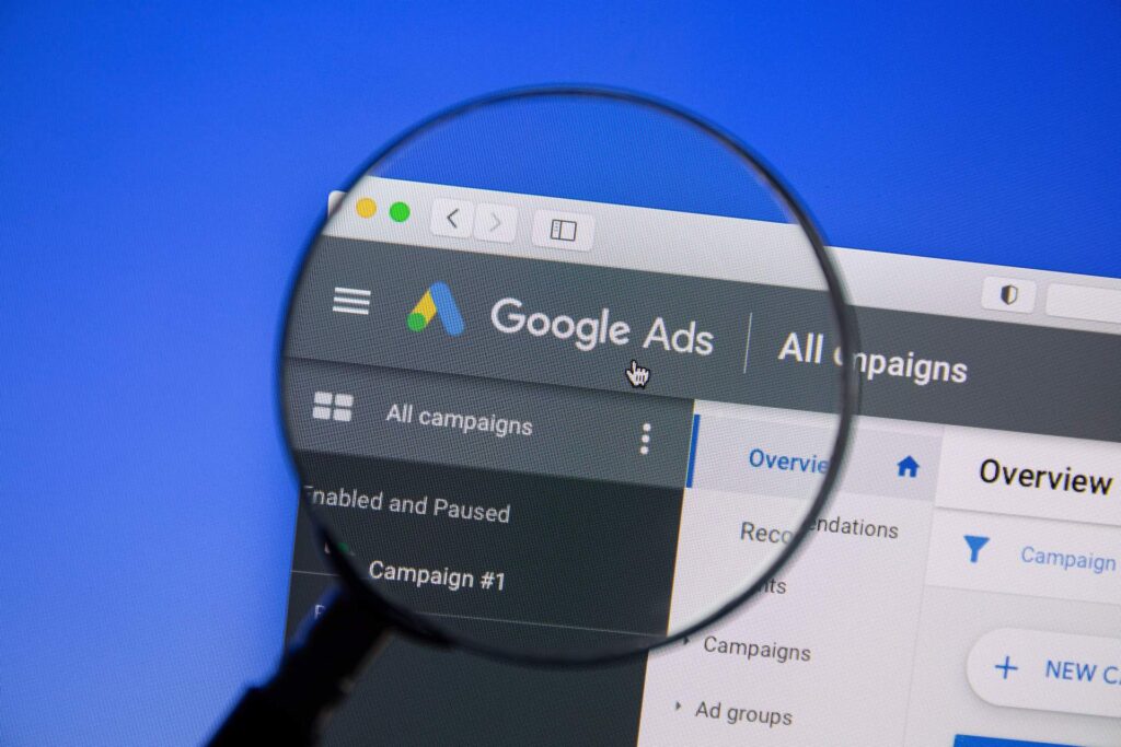 google ads magnified