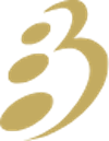 Bicester Hotel Golf & Spa logo with gold abstract design.