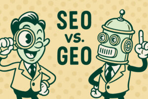 SEO vs. GEO graphic